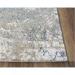 Alora Decor Elect 9' x 12' Ivory/Blue/ Gray/ White Power-Loomed/Hybrid Area Rug