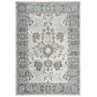 Alora Decor Elect 9' x 12' Ivory/Blue/Brown/Gray Power-Loomed/Hybrid Area Rug