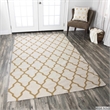 Alora Decor Elect 9' x 12' Lt. Gray/Blue/Brown Power-Loomed/Hybrid Area Rug