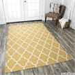 Alora Decor Elect 9' x 12' Lt. Gray/Blue/Brown Power-Loomed/Hybrid Area Rug