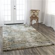 Alora Decor Elect 10' x 13' Beige/Blue/Brown Power-Loomed/Hybrid Area Rug
