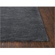 Alora Decor Emerson 10' x 13' Solid Dk. Grey/Gray/Rust/Blue Hand-Tufted Area Rug