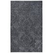 Alora Decor Emerson 9' x 12' Damask Dk. Grey/Gray/Rust/Blue Hand-Tufted Area Rug