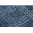 Alora Decor Emerson 9' x 12' Squares Blue/Gray/Rust/Blue Hand-Tufted Area Rug