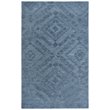 Alora Decor Emerson 9' x 12' Diamond Blue/Gray/Rust/Blue Hand-Tufted Area Rug