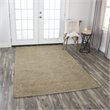 Alora Decor Emerson 9' x 12' Damask Brown/Gray/Rust/Blue Hand-Tufted Area Rug