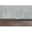 Alora Decor Emerson 10' x 13' Solid Grey/Gray/Rust/Blue Hand-Tufted Area Rug