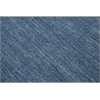 Alora Decor Emerson 9' x 12' Solid Blue/Gray/Rust/Blue Hand-Tufted Area Rug