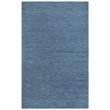 Alora Decor Emerson 9' x 12' Solid Blue/Gray/Rust/Blue Hand-Tufted Area Rug