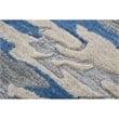 Alora Decor Flare 9' x 12' Abstract Blue/Dk Blue/Grey Hand-Tufted Area Rug