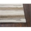 Alora Decor Flare 10' x 13' Abstract Tan/Beige/Brown Hand-Tufted Area Rug