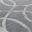 Alora Decor Madison 9' x 12' Geometric Medium Gray/Silver Hand-Tufted Area Rug