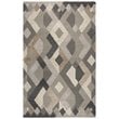 Alora Decor Geneva 10' x 13' Geometric Natural/Ivory Hand-Tufted Area Rug