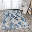Alora Decor Geneva 10' x 13' Geometric Natural/Ivory Hand-Tufted Area Rug