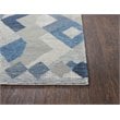 Alora Decor Geneva 10' x 13' Geometric Natural/Ivory Hand-Tufted Area Rug