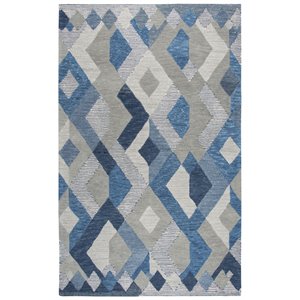 Alora Decor Geneva 10' x 13' Geometric Natural/Ivory Hand-Tufted Area Rug
