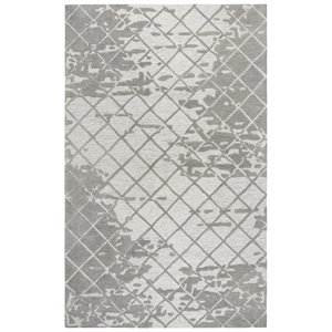 Alora Decor Geneva 10' x 13' Abstract Natural/Ivory Hand-Tufted Area Rug