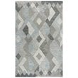 Alora Decor Geneva 9' x 12' Geometric Natural/Ivory Hand-Tufted Area Rug