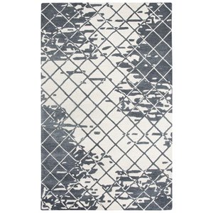 Alora Decor Geneva 10' x 13' Abstract Natural/Ivory Hand-Tufted Area Rug