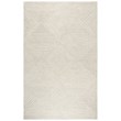 Alora Decor Geneva 10' x 13' Solid Natural/Ivory Hand-Tufted Area Rug