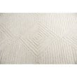 Alora Decor Geneva 10' x 13' Solid Natural/Ivory Hand-Tufted Area Rug