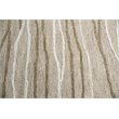 Alora Decor Geneva 10' x 13' Lines Natural/Ivory Hand-Tufted Area Rug