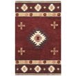 Alora Decor Ryder 12' x 15' Tribal Burgundy/Tan/Sage/Navy Hand-Tufted Rug
