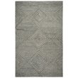 Alora Decor Makalu 10' x 13' Geometric/Solid Gray/Natural Hand-Tufted Area Rug