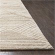 Alora Decor Makalu 10' x 13' Geometric/Solid Tan/Natural Hand-Tufted Area Rug