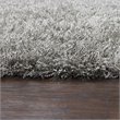 Alora Decor Pearl 9' x 12' Solid Gray Hand-Tufted Area Rug