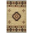 Alora Decor Ryder 10' x 14' Tribal Khaki/Brown/Burgundy/Sage Hand-Tufted Rug