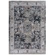 Alora Decor Sanction 10' x 13' Black/Black/Multi Color Power-Loomed Area Rug