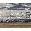 Alora Decor Sanction 9' x 12' Black/Black/Multi Color Power-Loomed Area Rug