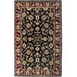 Alora Decor Sareena 9' x 12' Border Black Burgundy Sage Tan Off White Area Rug