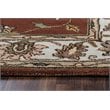 Alora Decor Sareena 9' x 12' Border Rust/Taupe/Sage/Tan/Khaki Area Rug