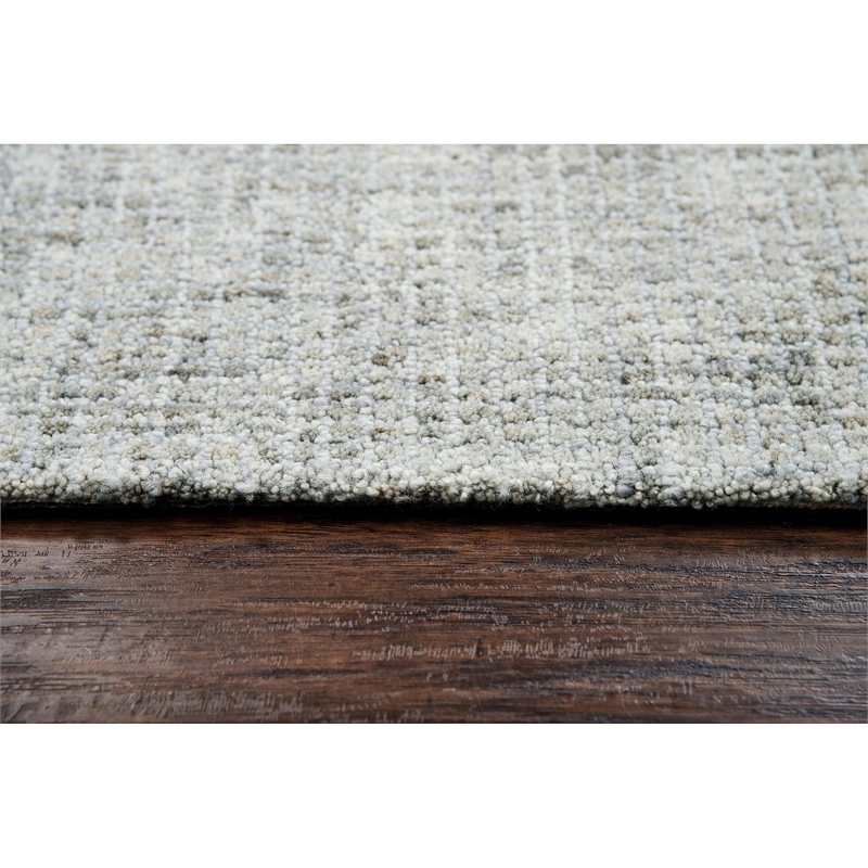 Alora Decor Storm 10' x 13' Tweed Lt. Gray/Beige Hand-Tufted Area Rug