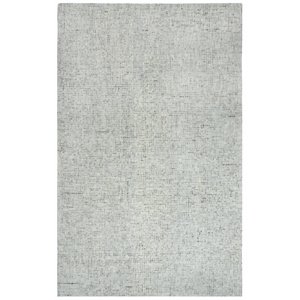 alora decor storm 10' x 13' tweed lt. gray/beige hand-tufted area rug