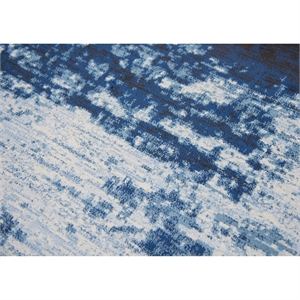 Alora Decor Swagger 9'10&quot x 12'6&quot Blue/Ivory/Lt. Blue/Medium Blue/Dk Blue Rug