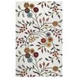 Alora Decor Charming 9' x 12' Floral Ivory/Gray/Rust/Blue Hand-Tufted Area Rug