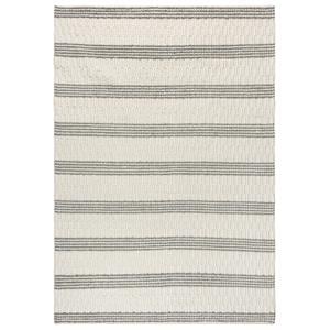 Kerala Beige  5'X7'6&quot Hand Woven Jute Rug