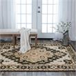 Alora Decor Conley Black 5'X7'6