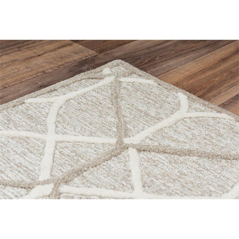 Alora Decor Ava Brown 5'X7'6