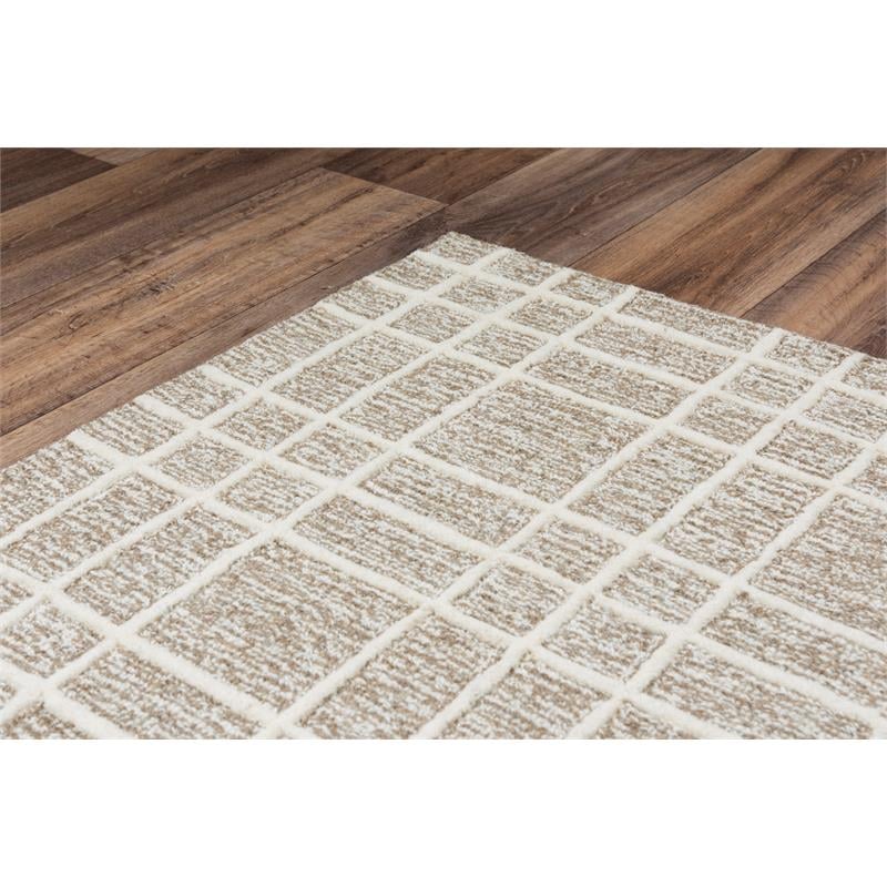 Alora Decor Lofton Brown 5'X7'6