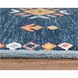Alora Decor Catawba Blue 5'X7'6
