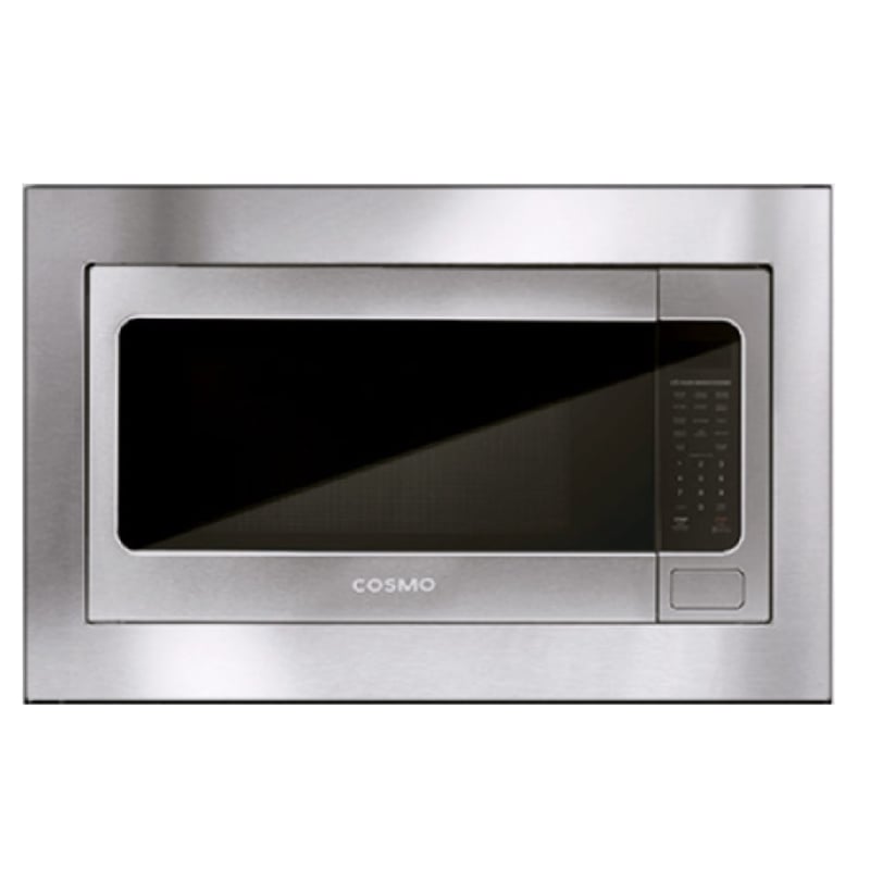Cosmo BIM22SSB 30 in. Built-in Stainless Steel Microwave Trim Kit in Silver