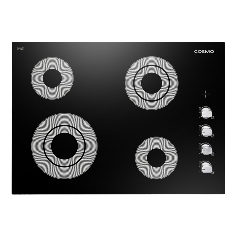 Cosmo COS-304ECC 30 in. Drop-In Electric Black Ceramic Glass Cooktop