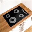 Cosmo COS-304ECC 30 in. Drop-In Electric Black Ceramic Glass Cooktop