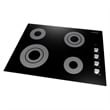 Cosmo COS-304ECC 30 in. Drop-In Electric Black Ceramic Glass Cooktop