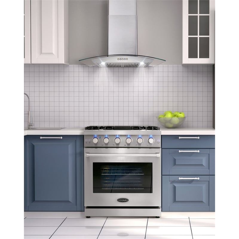 30 in. Haven Coll 4.8 cu. ft. Gas Range in Stainless Steel