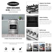 24 in. Nebula Collection 2.73 cu. ft. Gas Range in Stainless Steel